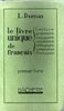 122b-le livre unique de Français-premier livre