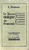 123a-le livre unique de Français