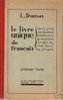 122c- le livre unique de français-premier-1930